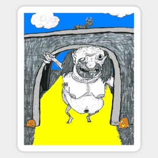 The Toll Troll Magnet